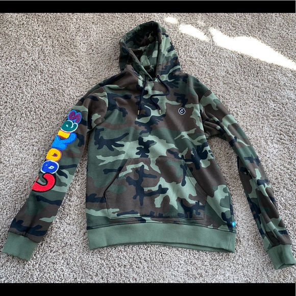 Cookies Battalion Fleece Hoodie Size M 